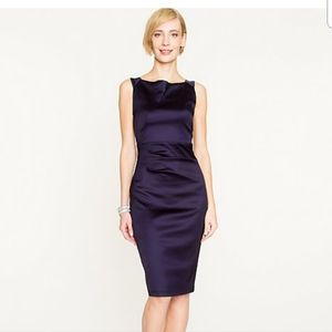 Le Chateau Satin Dress Deep Purple Size Large